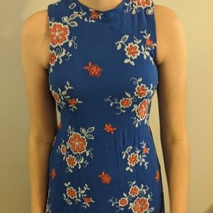 blue formal/ casual dress